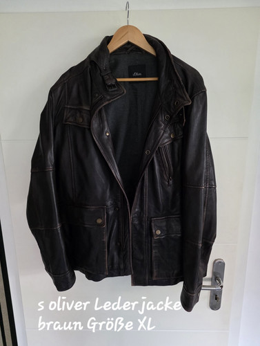 Oliver herren lederjacke - s.oliver,
